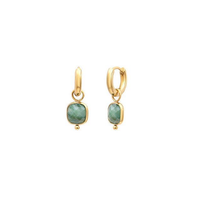 Boucles d'oreilles Lipari – Vert