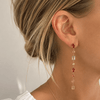 Boucles d'oreilles Positano – Vue portée