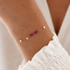 Bracelet Marina – Fuchsia – Vue portée