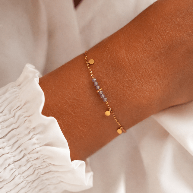 Bracelet Marina – Parme – Vue portée