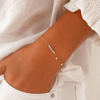 Bracelet Marina – Rose poudré – Vue portée