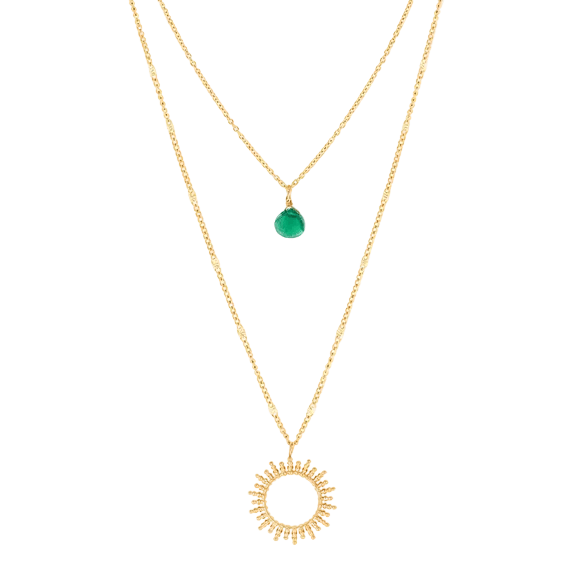 Collier Sole – Vert