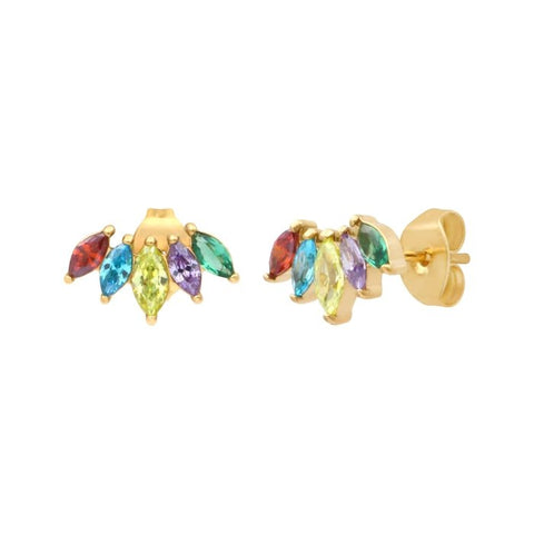 Boucles d'oreilles dorées