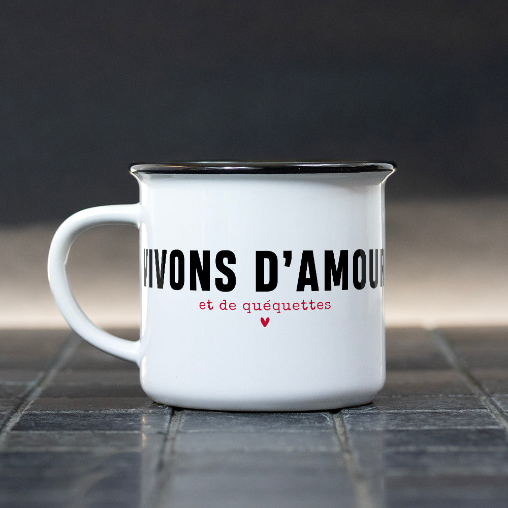 Mug Vivons d’amour et de quéquettes
