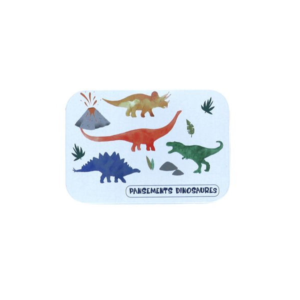 Lot de 2 valisettes déco Dinosaures - A Little Lovely Company